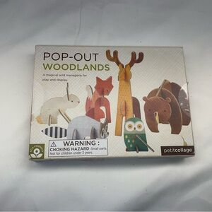 BNIB Petit Collage Pop-Out Woodlands playset